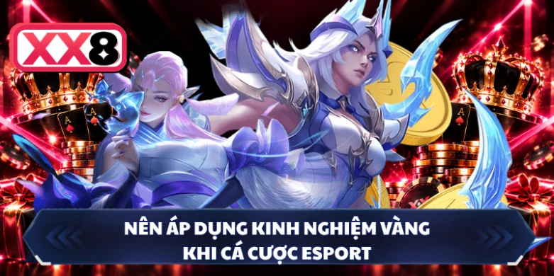 Nên áp dụng kinh nghiệm vàng khi cá cược esport 